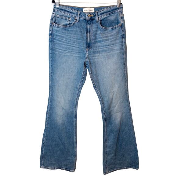 Aritzia Denim Forum The Marianne High Rise Flare Organic Cotton Jeans Size 32 - Picture 2 of 7